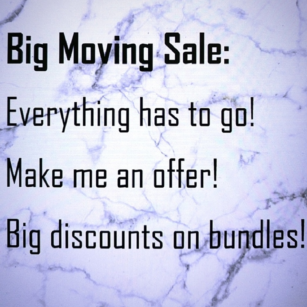 Big Moving Sale